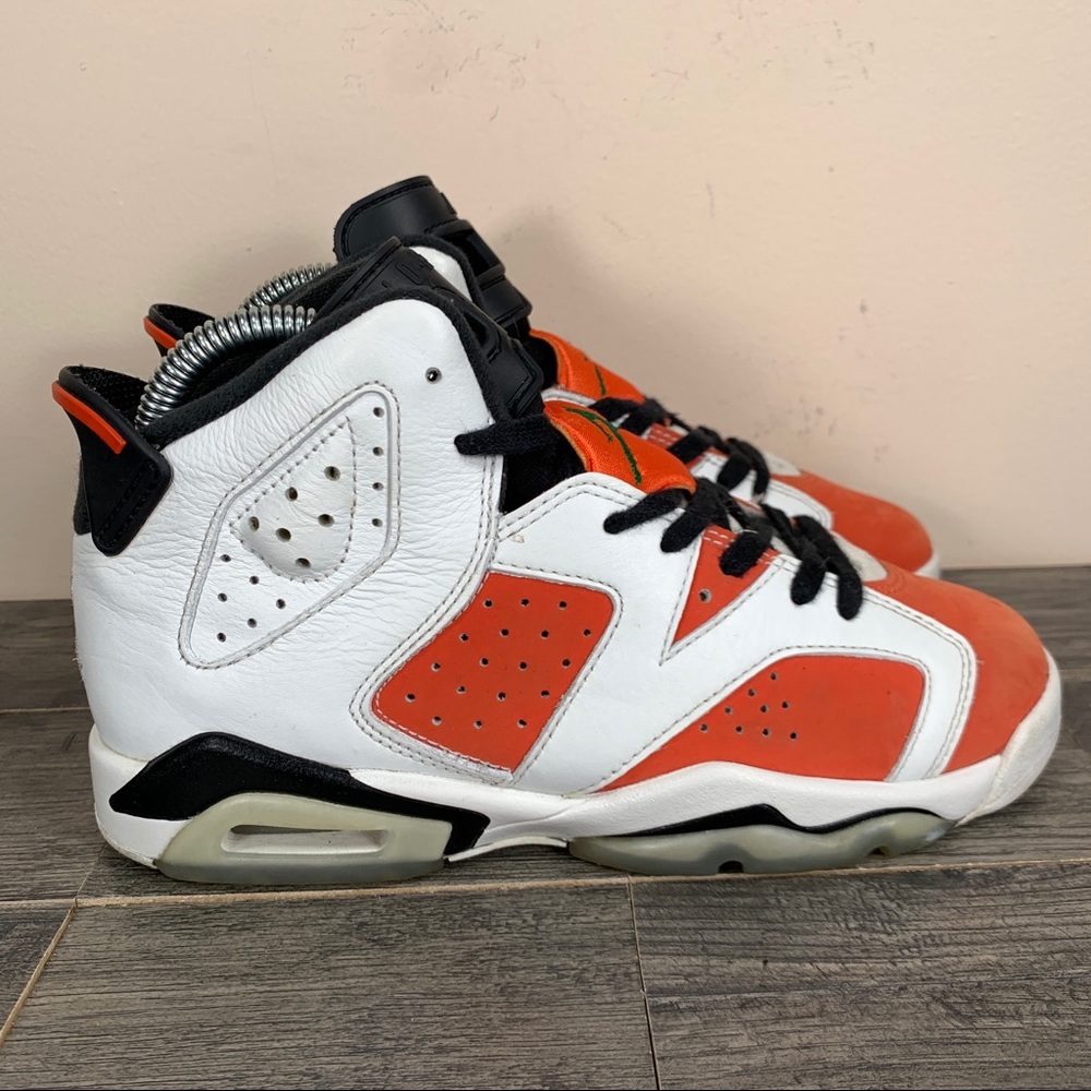 Nike Air Jordan 6 Retro GS ‘Gatorade’ Athletic Sneakers Youth 4